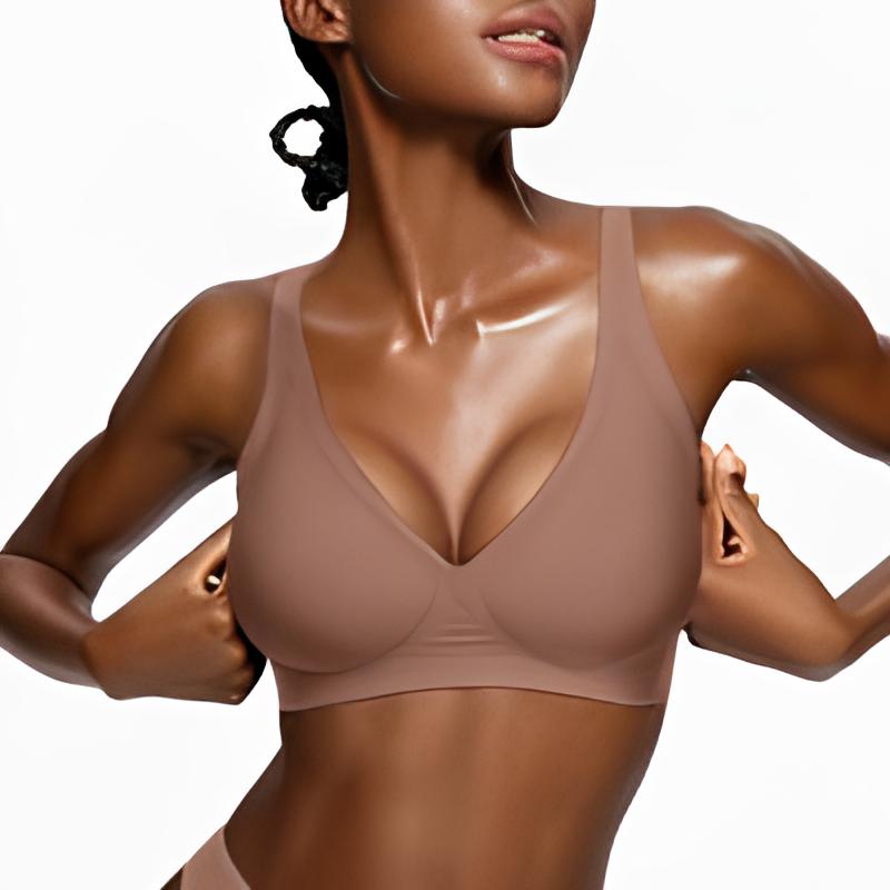 New-Plus size girls' bra, comfortable, slimming and anti-sagging