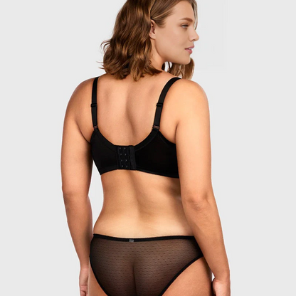 Enchante Floral Lace Unlined Comfort Non-padded Full Coverage Plus Size Underwire Bra