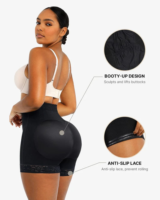 AirSlim Shapewear for Women Butt Enhancer and Tummy Tucking Shorts