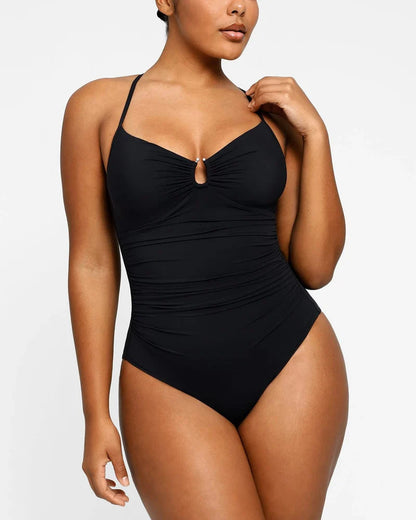 Smart Sculpt Shaping Swimsuit with Tummy Tucking