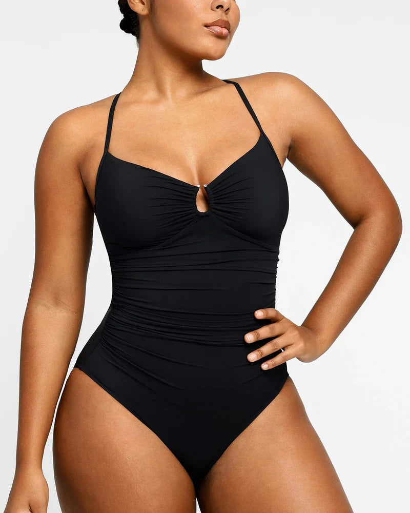 Smart Sculpt Shaping Swimsuit with Tummy Tucking