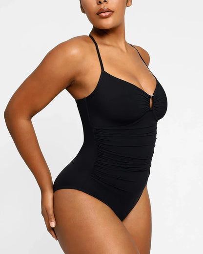 Smart Sculpt Shaping Swimsuit with Tummy Tucking