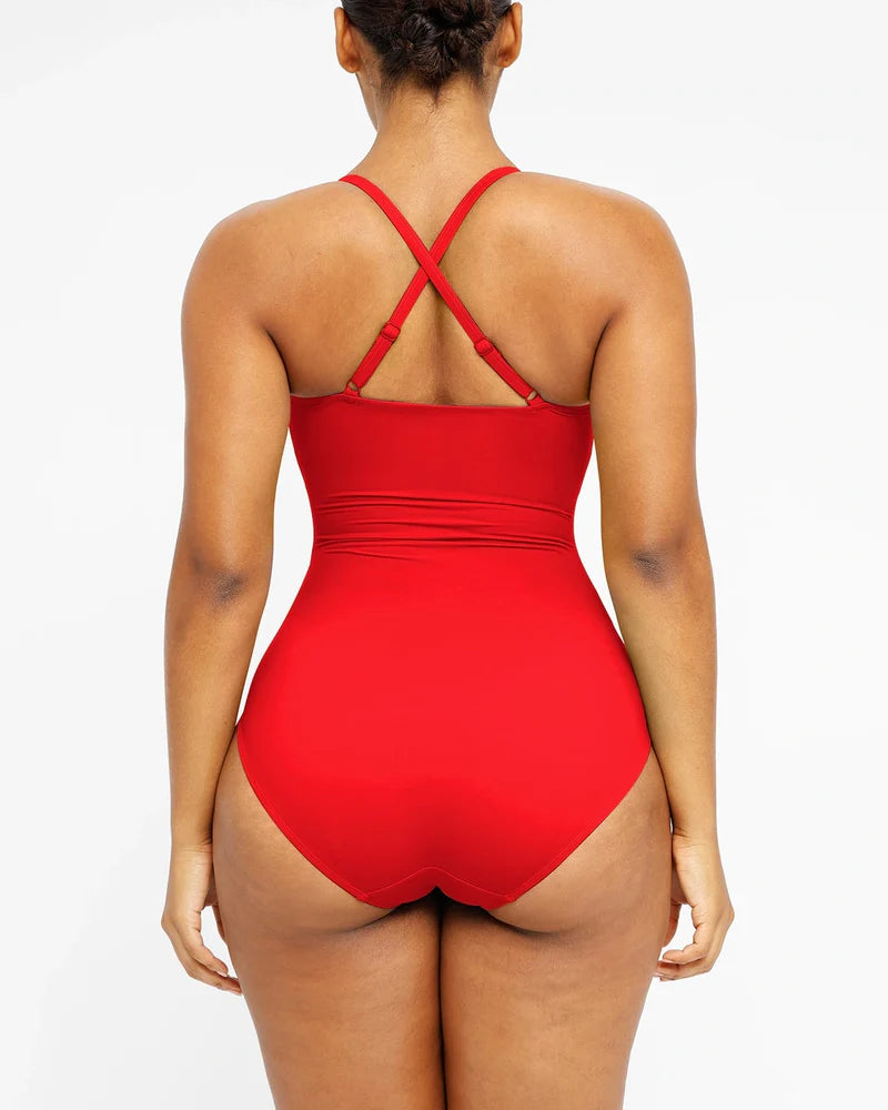 Smart Sculpt Shaping Swimsuit with Tummy Tucking