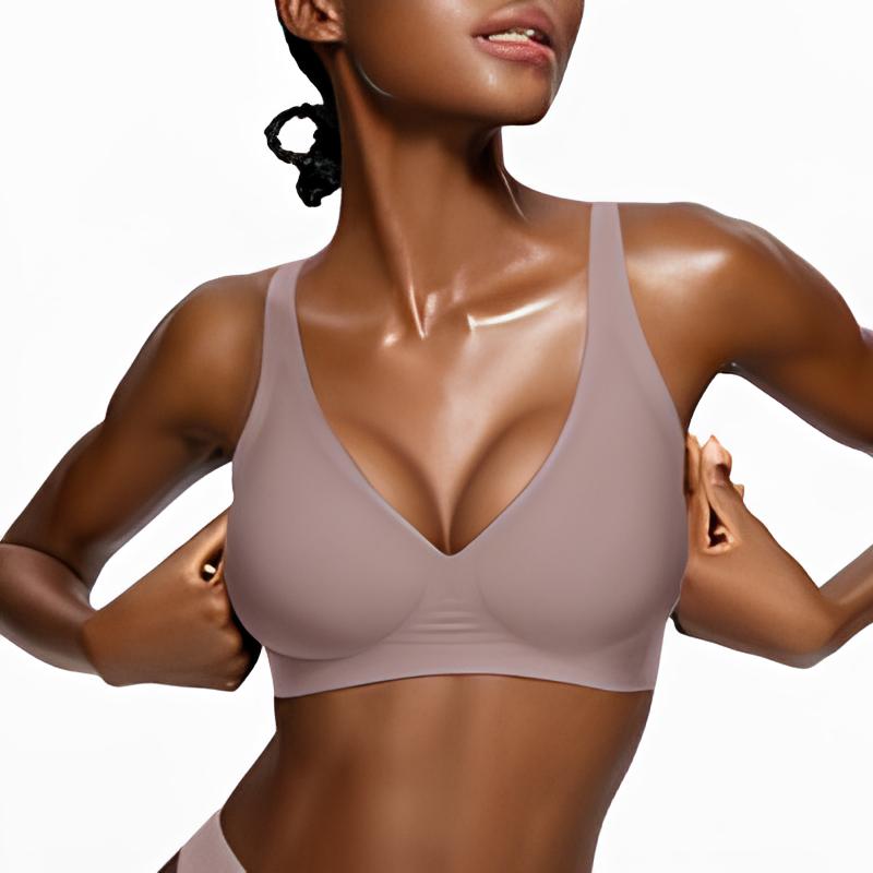 New-Plus size girls' bra, comfortable, slimming and anti-sagging
