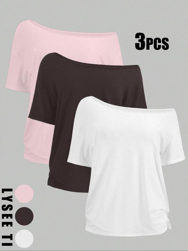 Tummy Covering Solid T-Shirt for Effortless Everyday Style