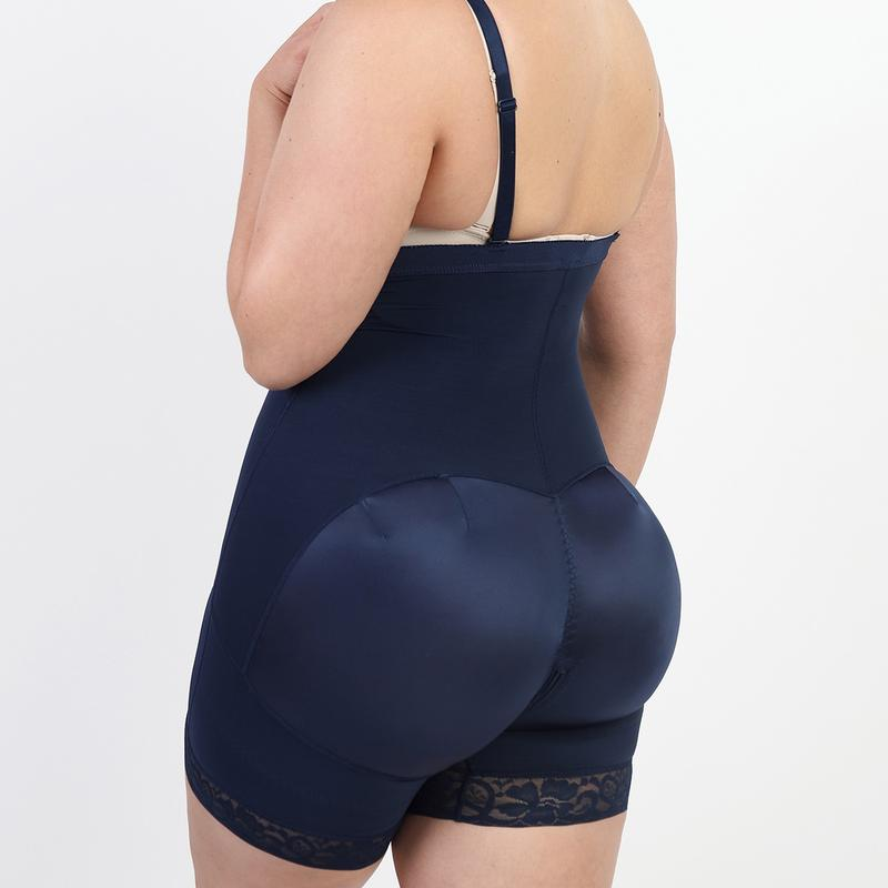 AirSlim Tummy Tucking Bodysuit with Adaptable Shoulder Band & Butt Lifter
