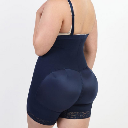 AirSlim Tummy Tucking Bodysuit with Adaptable Shoulder Band & Butt Lifter