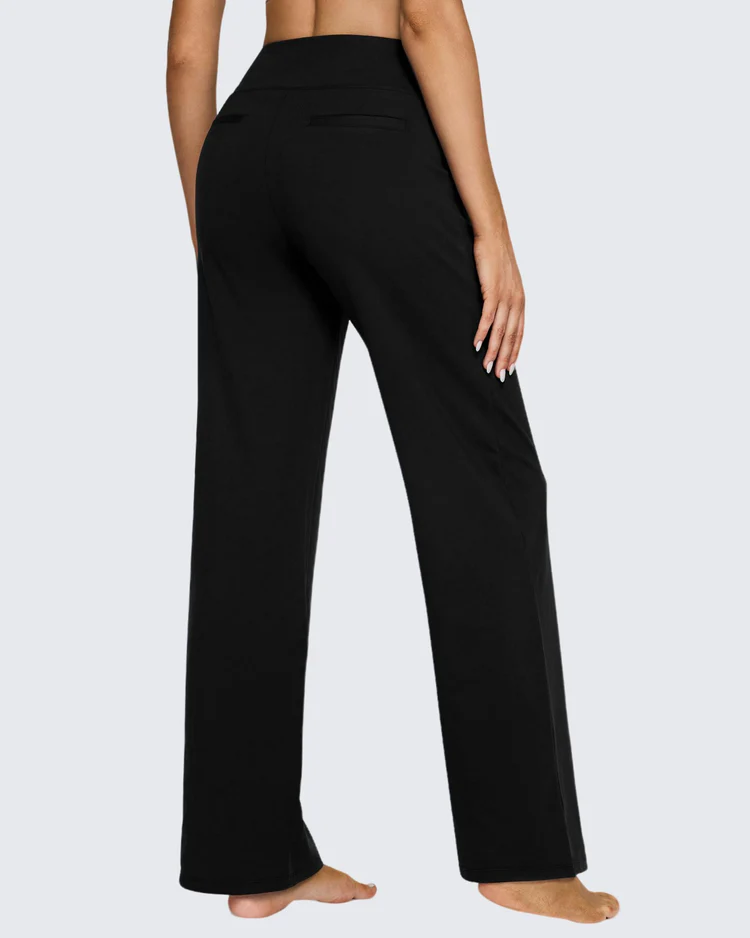 Loose High-Waist Stretch Yoga and Business Pants
