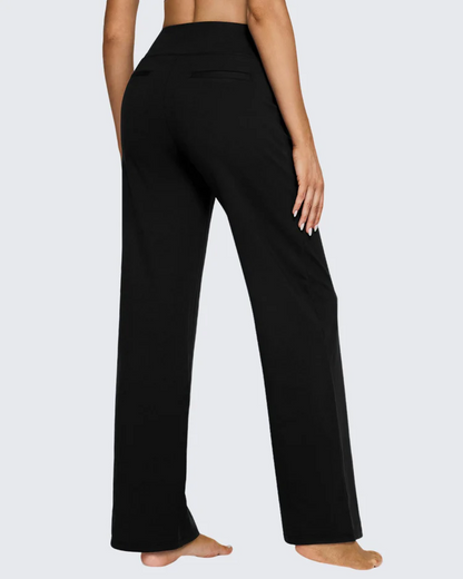 Loose High-Waist Stretch Yoga and Business Pants
