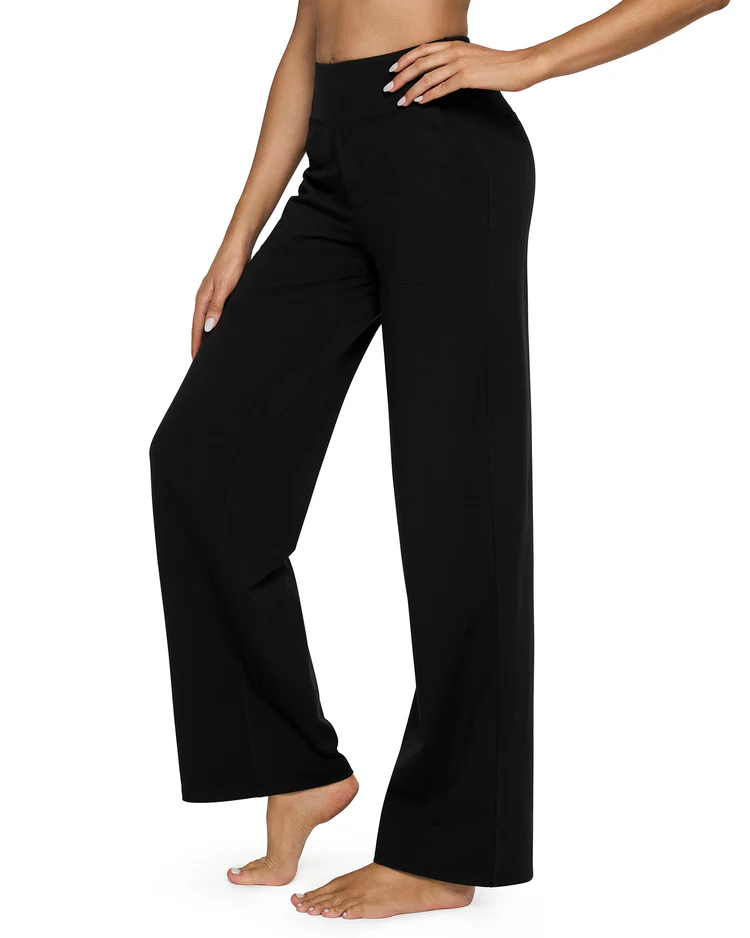 Loose High-Waist Stretch Yoga and Business Pants