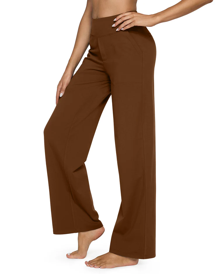 Loose High-Waist Stretch Yoga and Business Pants