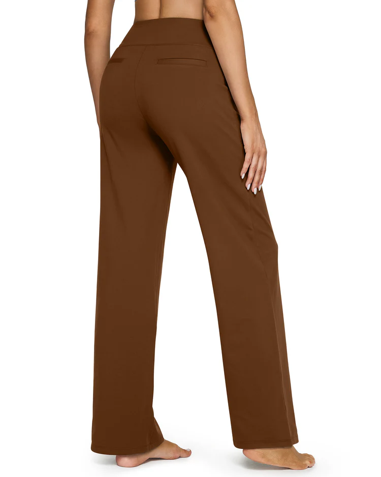 Loose High-Waist Stretch Yoga and Business Pants