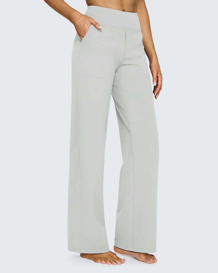 Loose High-Waist Stretch Yoga and Business Pants