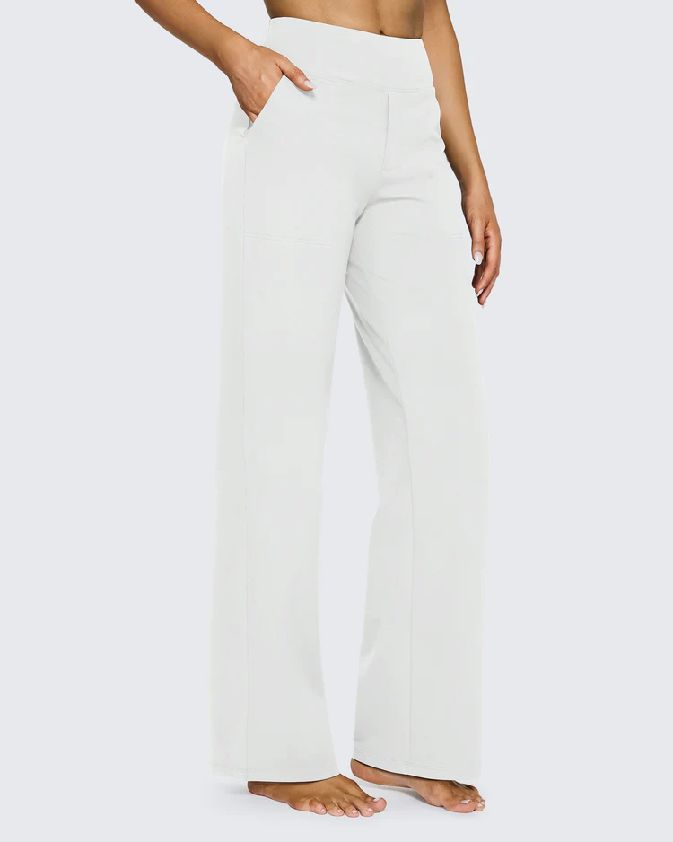 Loose High-Waist Stretch Yoga and Business Pants
